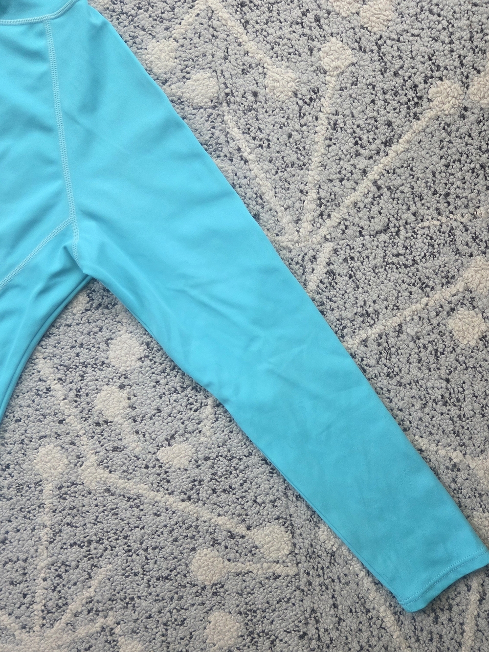 Lands' End Light Blue Rashguard - Picture 3 of 8
